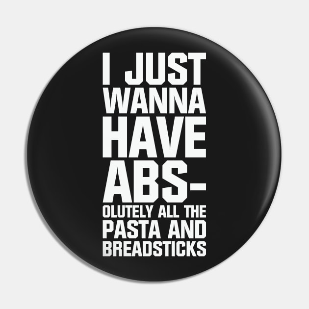 Pasta & Breadsticks Pin by Venus Complete