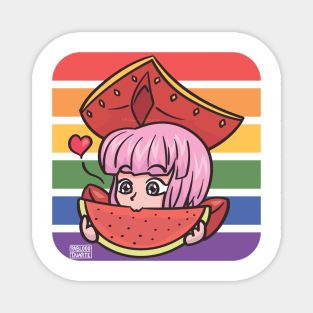 Pride Diana Silvernale Watermelon - Summer Gaming Magnet