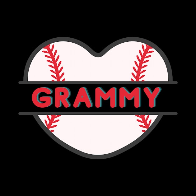 Softball Grammy by Sport-tees by Marino's