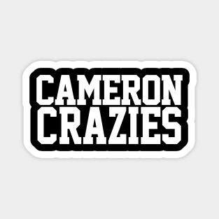 Cameron Crazies Magnet