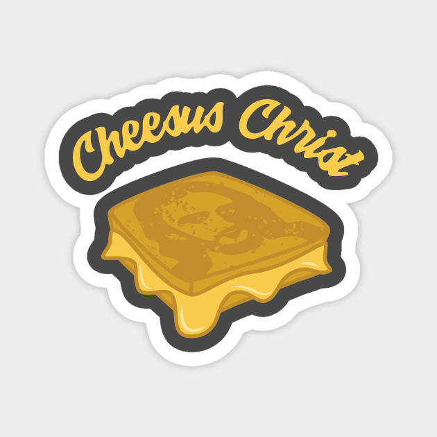 Cheesus Christ Magnet by ChrisMPH