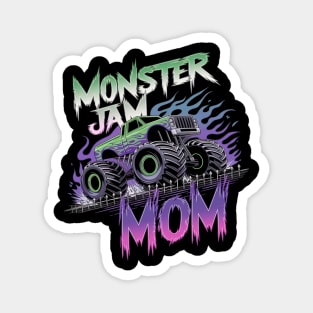 Monster Jam Grave Digger Mom Family Motorsports Magnet