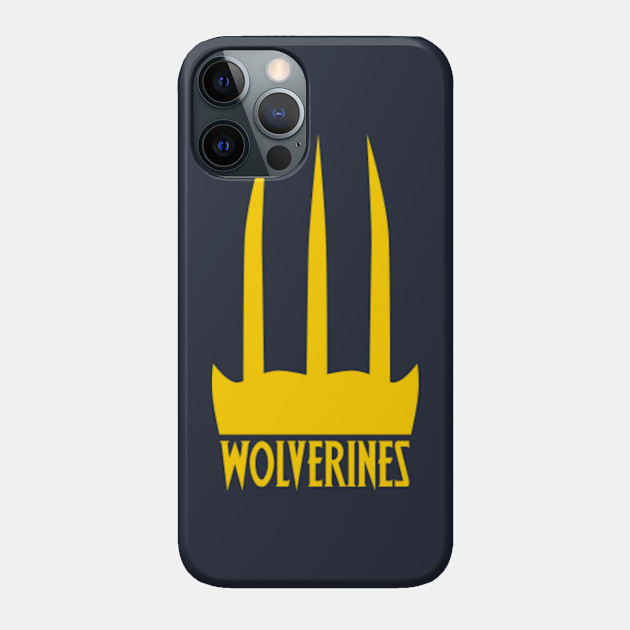 Michigan Wolverine Football Claws - Michigan Football - Phone Case