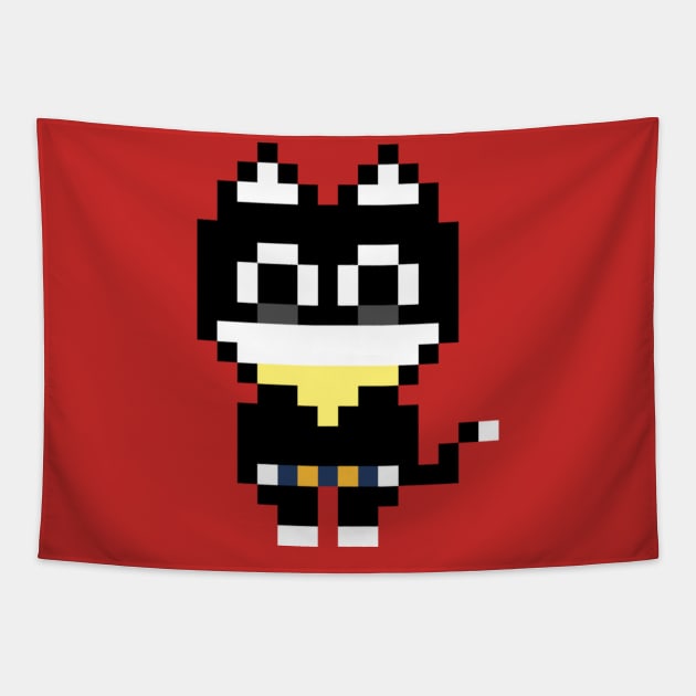 Persona 5 Morgana 8-Bit Pixel Art Character Tapestry by StebopDesigns