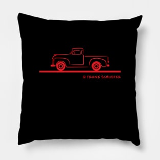 1951 Chevrolet Pickup Truck Pillow