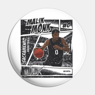 Malik Monk Sacramento Comic Pin