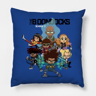 The Boondocks Season X Pillow