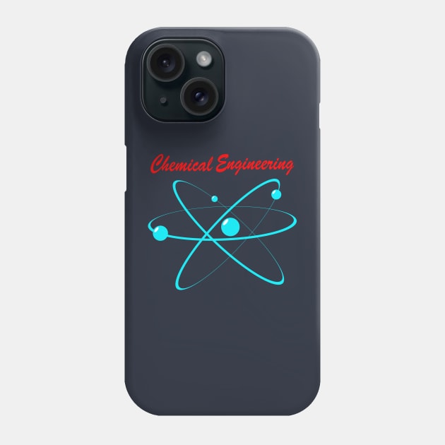 chemical engineer, chemist engineering design molecule Phone Case by PrisDesign99