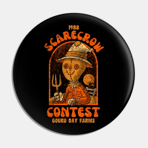 Scarecrow Contest Pin by chrisraimoart