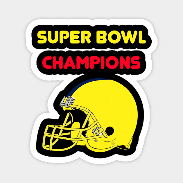 Super Bowl Magnet by awesomeshirts