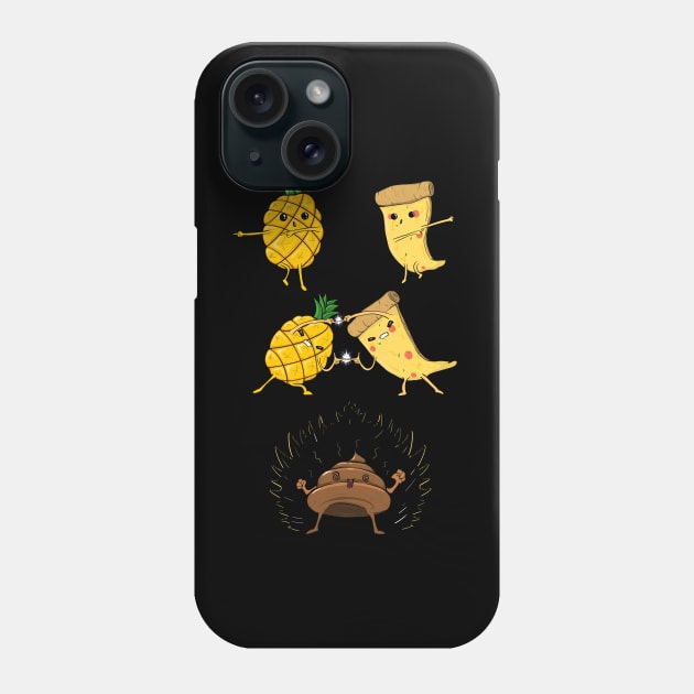 Pizza & Pineapple Fusion Hawaii Phone Case by TuuliTuule