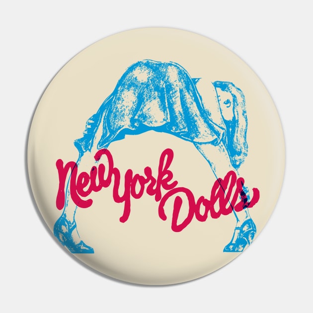 New York Dolls Pin by HAPPY TRIP PRESS