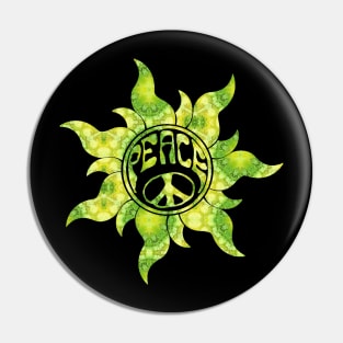 Sunny Peace Pin