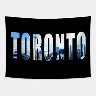 Toronto City Skyline Tapestry