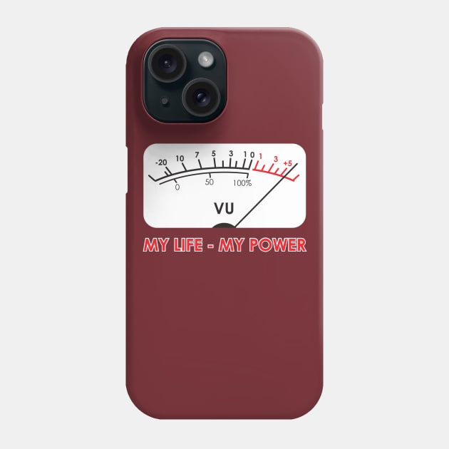 VU Metter Phone Case by mad_artist