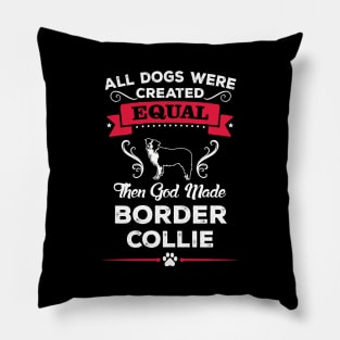 Border Collie Pillow