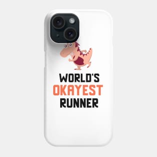 World's Okayest Runner Phone Case