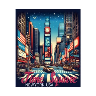 Time Square New York City USA T-Shirt