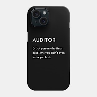 Auditor Definition Phone Case