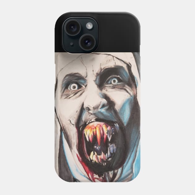 Valak the Nun Phone Case by Kozna_art