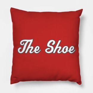 The Shoe Script Pillow