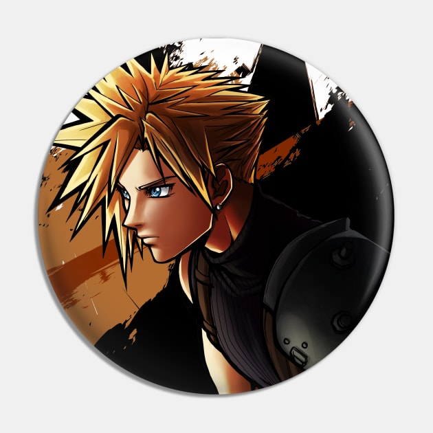 Cloud Pin by mcashe_art