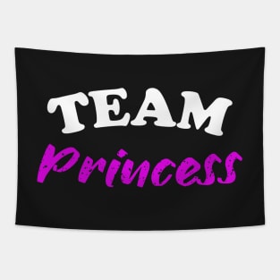 Copy of Team princess | Gender reveal party shirts Tapestry