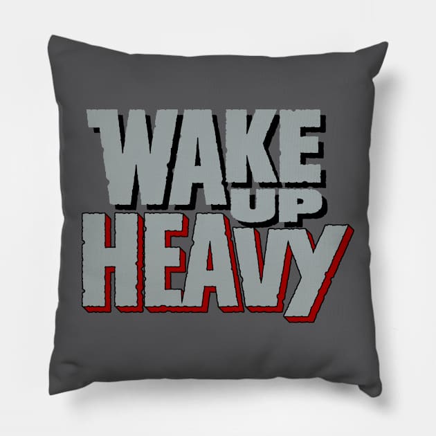 WUH Logo Pillow by Wake Up Heavy