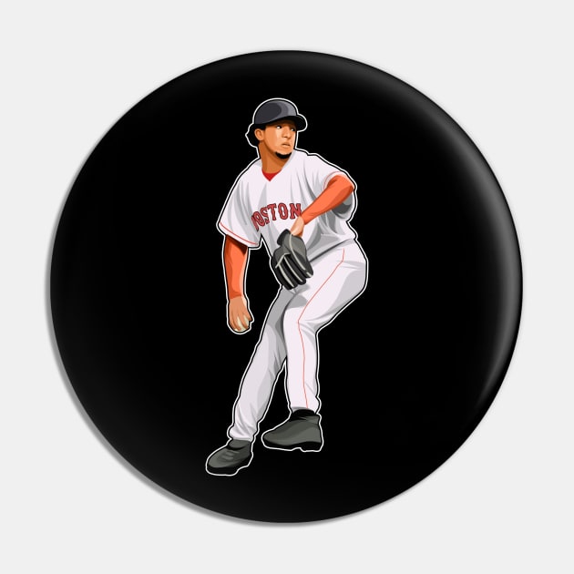 Pedro Martinez Pitcher Legends Pin by RunAndGow