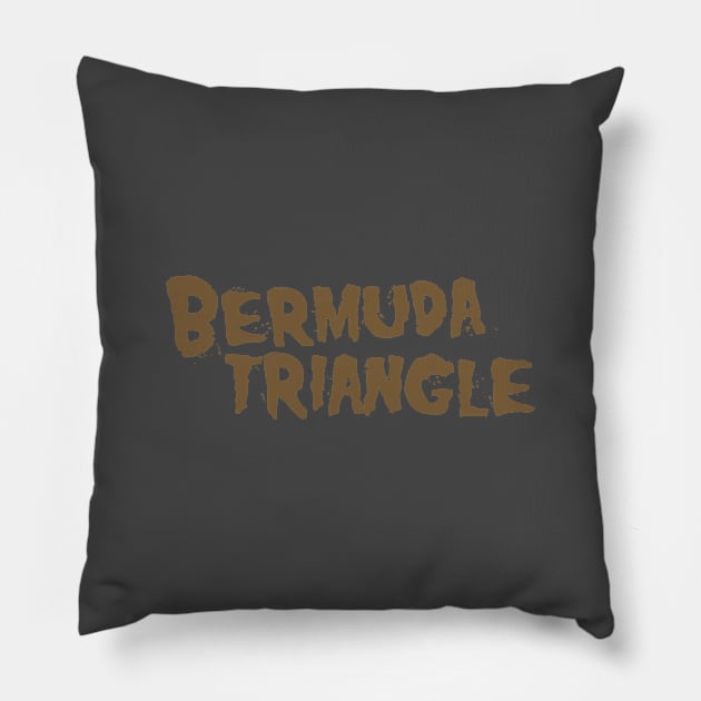 Bermuda - Triangle Pillow by bosticlinda