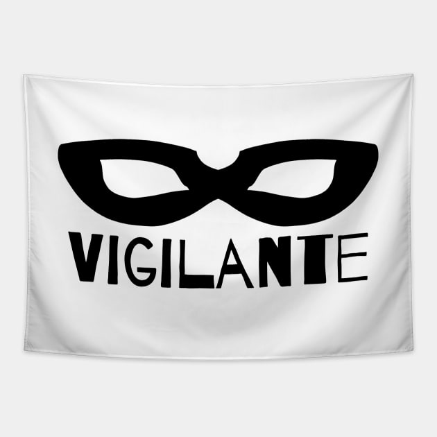 Black Mask - Vigilante Tapestry by Thedustyphoenix