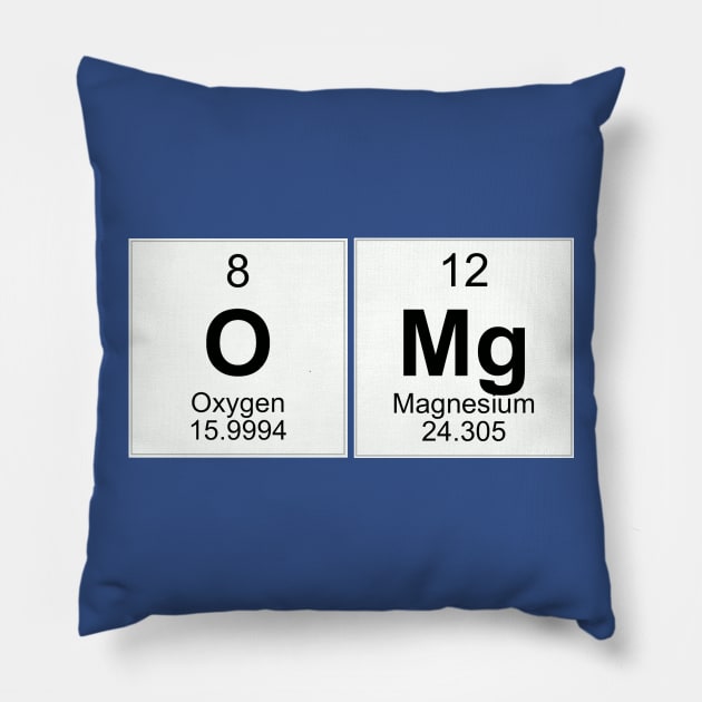OMG science! Pillow by TeamKeyTees