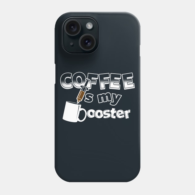 Funny Coffee Caffeine Addict Fix Slogan Gift For Coffee Drinkers Phone Case by Originals By Boggs