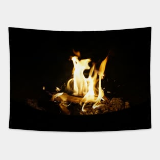 Campfire Blues Tapestry