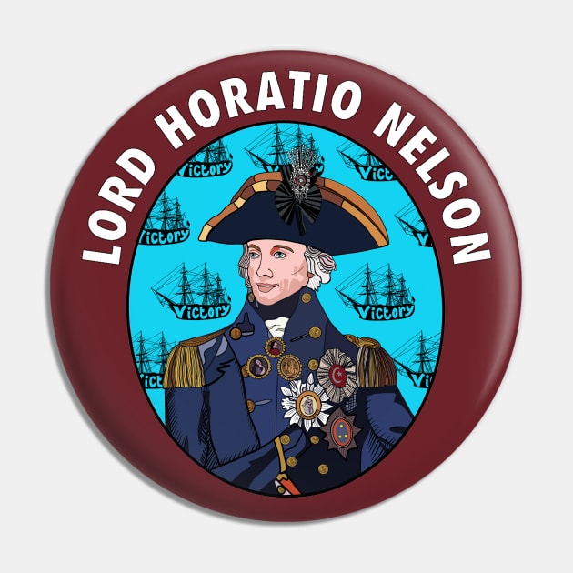 Lord Admiral Horatio Nelson Pin by EmmaFifield