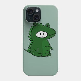 Trick or Treating Dino Halloween Costume Phone Case