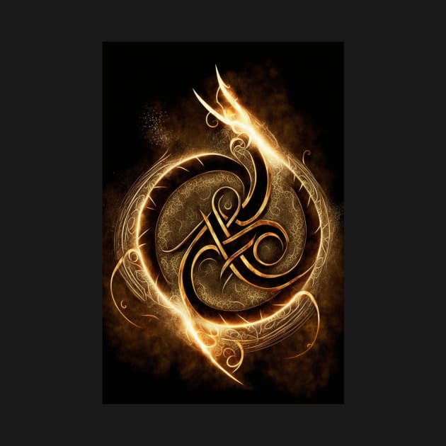 Celtic Rune of Fire by Jades-Corner