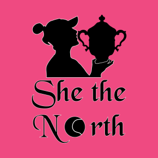 She The North T Shirt, She The North Bianca Andreescu Us Open Tennis T Shirt, shethenorth t shirt, Margaret court, Winner of us open 2019 T-Shirt