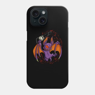 Monster animals - chainsaw bat Phone Case