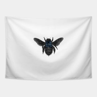 Blue Banded Bee Tapestry