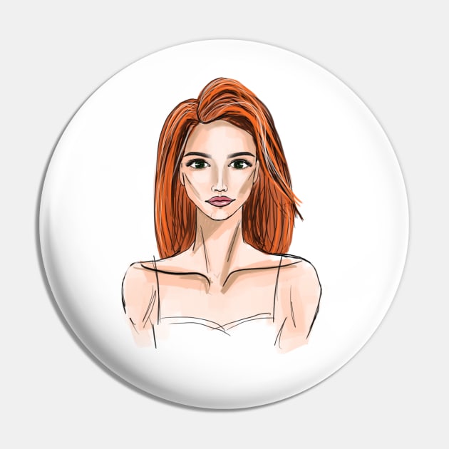 Fashion girl Pin by Keen_On_Colors