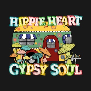 Hippie Heart Gypsy Soul T-Shirt