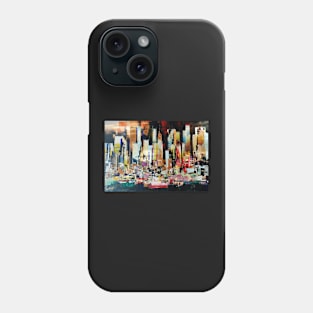 New york city skyline 4727 Phone Case