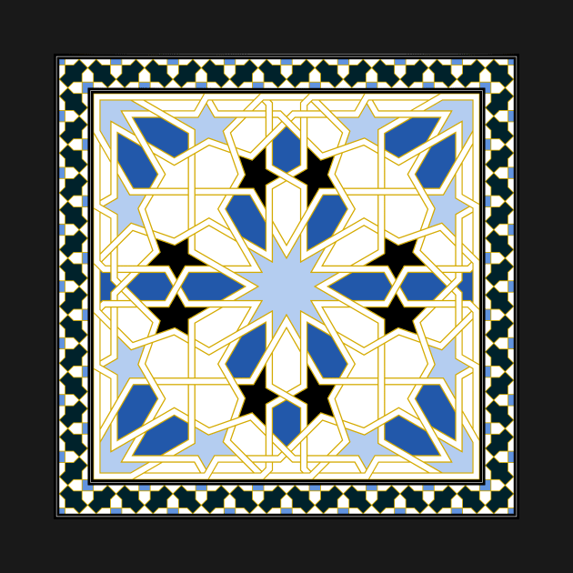 Arabic tile IV (3) by ojovago