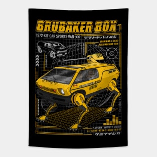 AutoBeast Brubaker Box Sports Van Tapestry