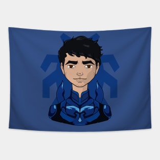 Blue Beetle Tapestry