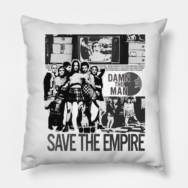 Damn The Man, Save The Empire Pillow by LNOTGY182