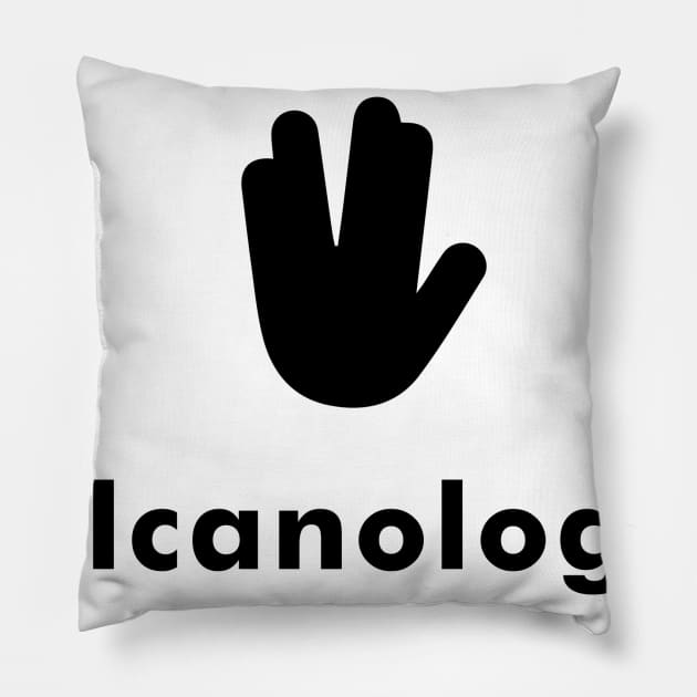 Vulcanologist Star Trek - Light Pillow by banditotees