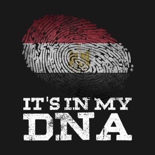 It's In My DNA Egyptian Shirt Pride Egypt Flag Gifts Arabic T-Shirt