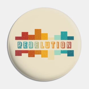 Rebelution Vintage Distressed Pin